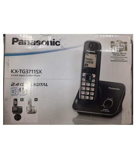 Buy Panasonic Kx Tg3711sx Cordless Landline Phone Multi Online At