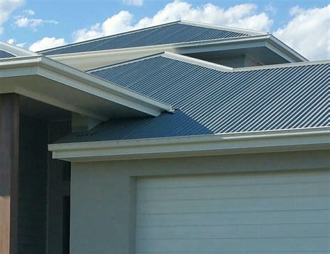 Colorbond Windspray Roof And Surfmist Gutter And Fascia Hamptons