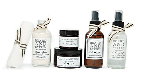 Organic skin care products are made with. Natural Skin Care products line Board and Batten