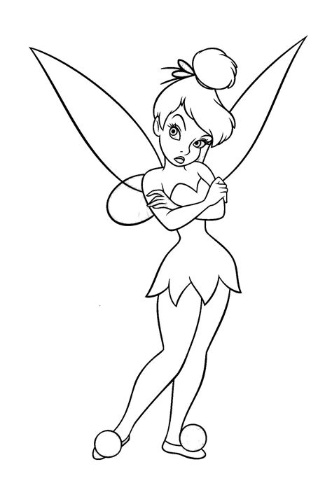 Coloring Pages Tinkerbell Coloring Pages Awesome Tinkerbell Coloring