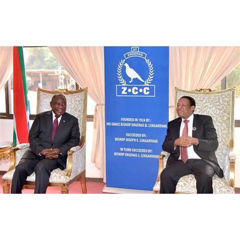 President Visits Zcc Strengthens Ties To Fight Covid 19 Review