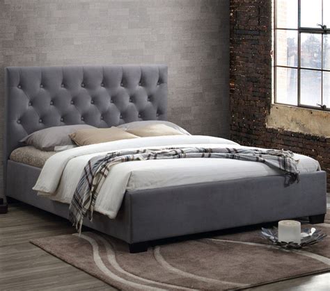 cologne grey fabric bed in 2020 fabric bed grey bed frame contemporary bed frame