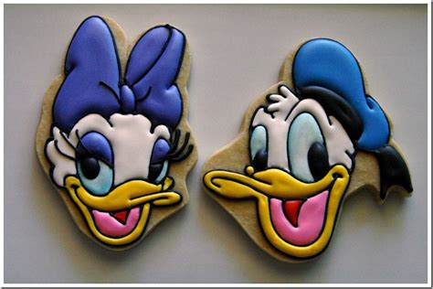 Classic Disney Character Cookies Duck Cookies Disney Cookies And