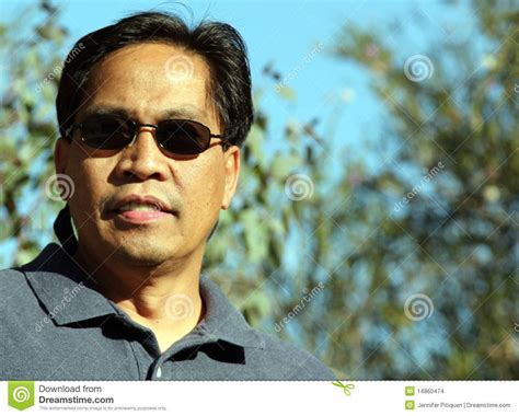 Matured Man Photo Of A Casual Handsome Matured Asian Or Filipino Man Wearing Su Sponsored