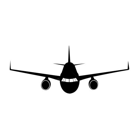 Desain Ikon Pesawat Vektor Pesawat Terbang Ikon Pesawat Planefly Png