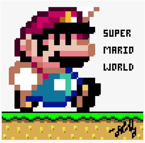 Super Mario World Super Mario World Pixel Art Free