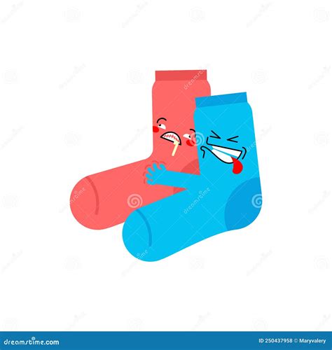 Socks Sex Sock Intercourse Socks Reproduction Stock Vector Illustration Of Love Homosexual
