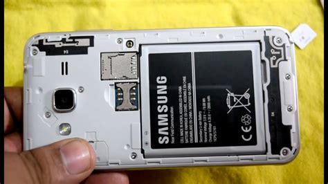 How To Insert Sim Card And Sd Card In Samsung Galaxy J3 2016 Youtube