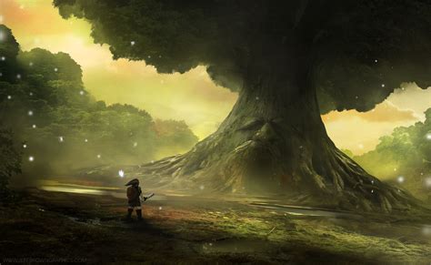 The Legend Of Zelda Legend Of Zelda Breath Deku Tree Ocarina Of