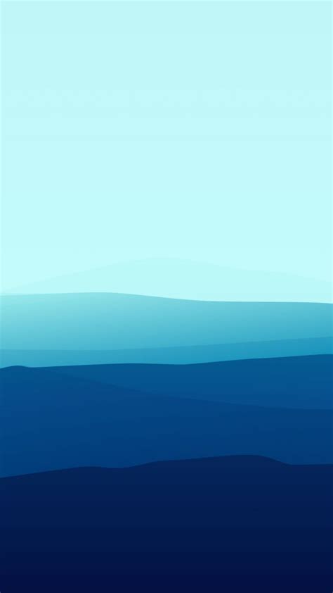 Wallpaper Landscape Flat 4k 5k Fog Iphone Wallpaper Forest Blue