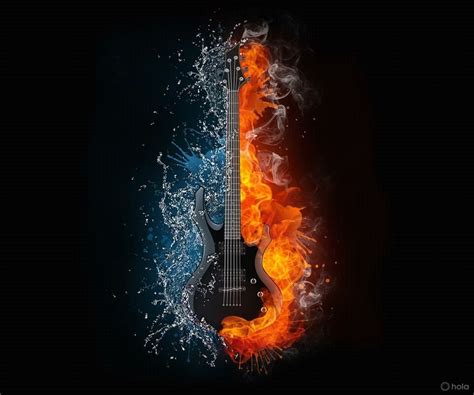 Álbumes 103 Imagen De Fondo Guitarra De Fuego Y Agua Lleno