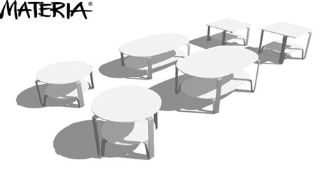 Materia Cosmo Coffee Table 3d Warehouse