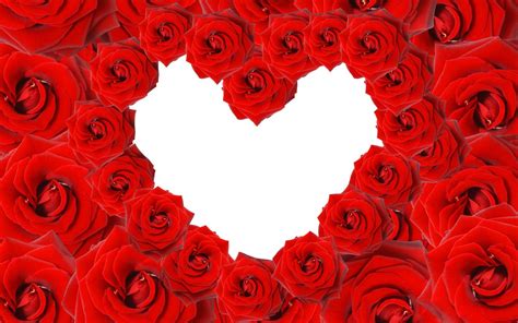Red Roses And Love Heart Wallpapers Hd Wallpapers Id 8639