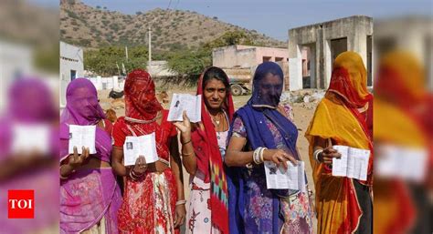 Exit Poll Rajasthan Poll Of Polls Predict Congress Win India