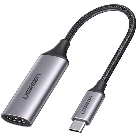 Ugreen 70444usb C To Hdmi Adapter Cable 4k 60hz Thunderbolt 3 Type C