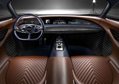 Genesis Essentia Concept Interior Car Body Design