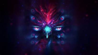Psychedelic Surrealism Background Eyes Desktop Trippy Animal