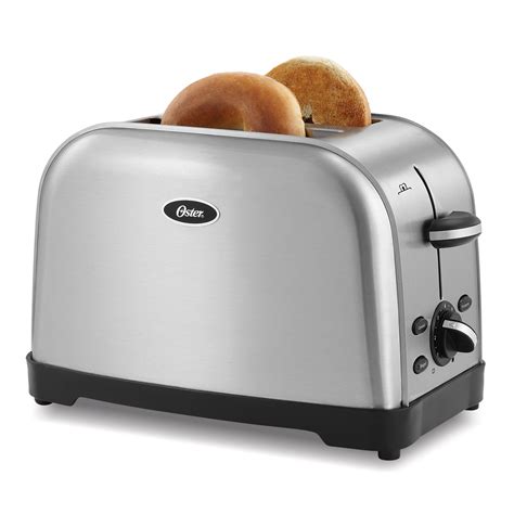 Oster 2 Slice Toaster Brushed Stainless At
