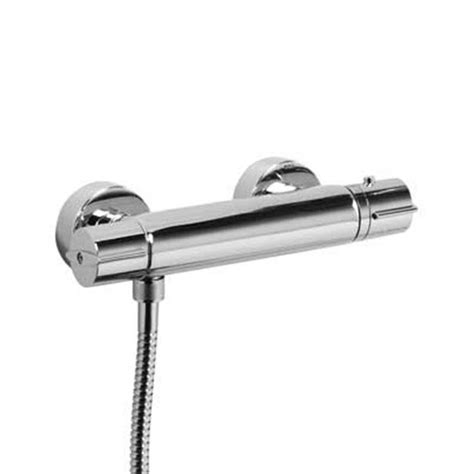 Un único mando para regular tanto el caudal como la temperatura del últimas unidades! Grifo de ducha termostática ECO Flat-Tres 204.196.01 ...