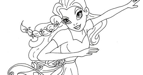 Best coloring pages printable, please share page link. Free printable super hero high coloring page for Poison ...