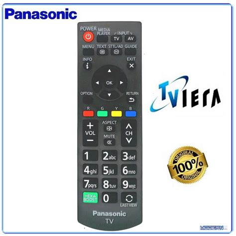 Panasonic Led Tv Remote Control Original Shopee Malaysia