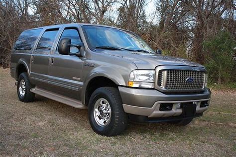Buy Used 2003 Ford Excursion Limited 4x4 Diesel 1 Owner Htd Leather