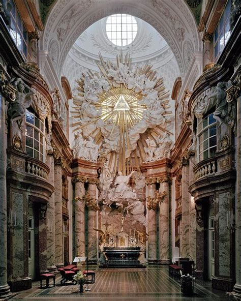 Baroque Architecture Austria Karlskirche 1716 33 Vienna By Fisher