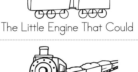 The Little Engine That Could Mini Book Twisty Noodle