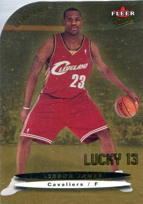 Maybe you would like to learn more about one of these? LeBron James 2003 Fleer Ultra Rookie Card