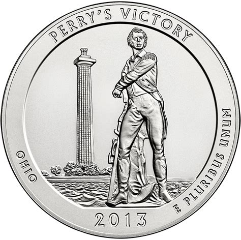 ¼ Dollar Washington Quarter Perrys Victory Silver Proof United