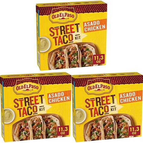 Amazon Com Old El Paso Street Taco Kit Asado Chicken Oz Pack