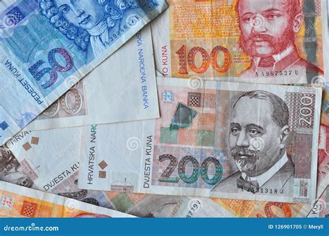 Kuna Money Of Croatia Stock Image Image Of Money Hrvatska 126901705