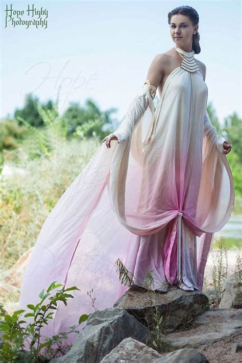 Padme Amidala Lake Gown Cosplay From Star Wars By Fabricpuddles