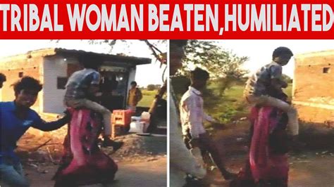 Madhya Pradesh Tribal Woman Humiliated And Paraded As She Carries A