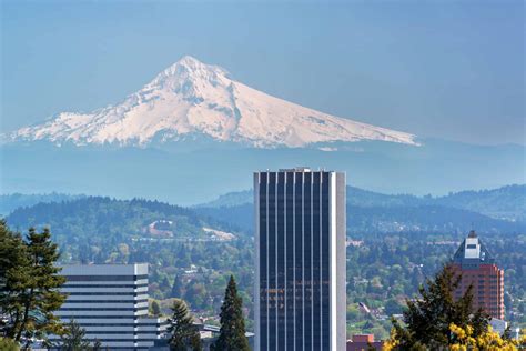 Mt hood view from portland. Mount Hood and Portland, Oregon | Vibration Analysis ...