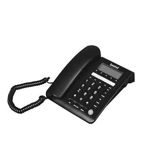 Buy Beetel M59 Corded Landline Phone Black Supports All Broadband