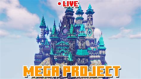 Building A Castle In Minecraft Dark Castle Mega Project Youtube