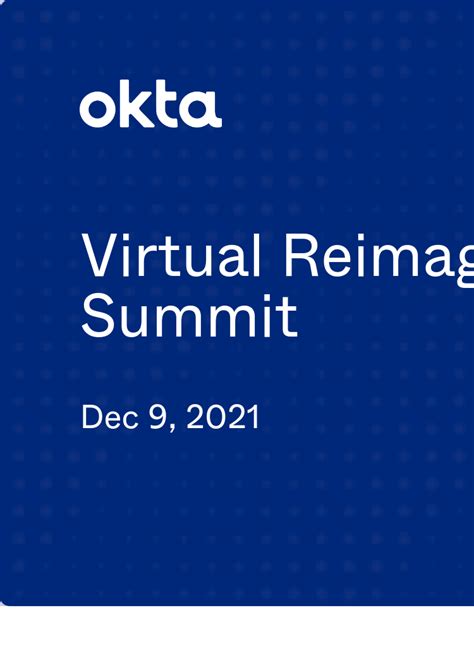 Virtual Reimagine Digital Identity Summit