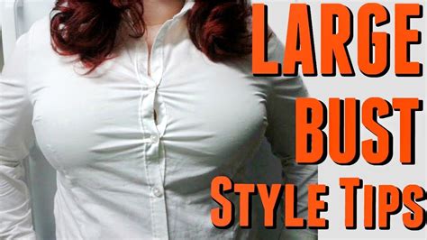 Large Bust Style Tips Tips From A Stylist Youtube