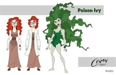 Catwoman The Animated Series Poison Ivy By Rickytherockstar On