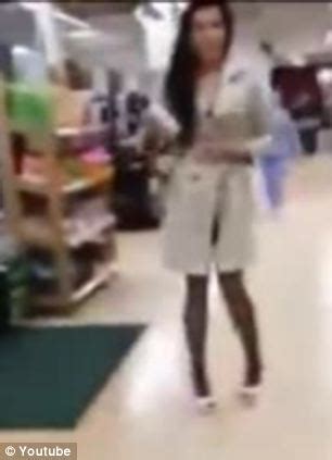 Neknominate Dare Sees Woman Strip To Underwear In Supermarket