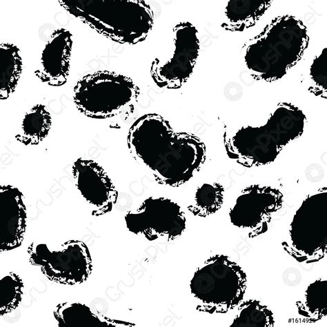 Black Spots On White Background Stock Vector Crushpixel