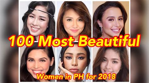 100 most beautiful women in the philippines 2018 full list starmometer