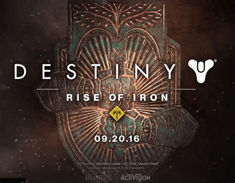 Rise of iron walkthrough and guide. 10 Upgrades Coming in Destiny Rise of Iron Expansion for ...