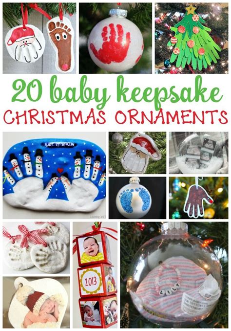 Adorable Christmas Ornaments For Baby And Toddlers These 20 Keepsakes