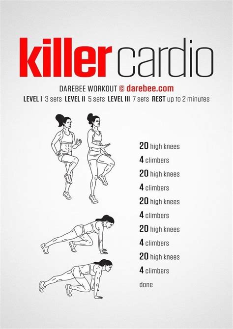 Free How To Build Your Cardio For Everyday Cardio Workout Exercises