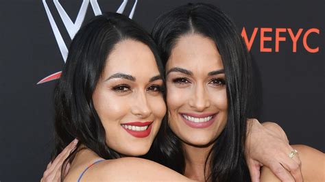 Watch Access Hollywood Interview Nikki Bella And Brie Bella Confess Craziest Place They Each