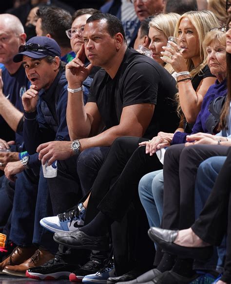 Alex Rodriguez Sits Courtside At Timberwolves Game With Rumored Gal Pal