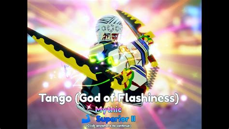 Tango God Of Flashiness Youtube