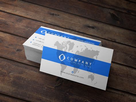 Modern Corporate Business Card Design By Muhammad Ohid On Dribbble